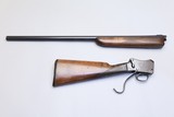 W W Greener GP 12GA Single barrel - Take Down version - a classic with Martini Action - 1 of 4