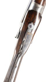 Purdey Bar in Wood Hammer Gun 12GA - 30 inch Damascus Barrels - Made in 1881 - No FFL required - 3 of 16