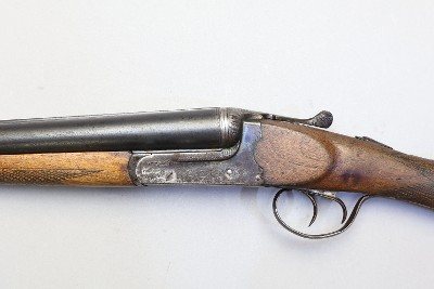 Spanish Boxlock Non-Ejector Side by Side, 12 Ga, 27.75