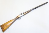 Italian Benzoni of Bergamo Boxlock Side by Side, 12 Ga, 27.75
