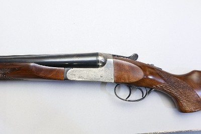 Little-used Spanish-made Kestrel Gunmark Side by Side Boxlock, 12 Ga, 30 1/4