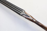 Sabel Black De Luxe Hand Detachable Sidelock Ejector, Side by Side, 12 Ga, 26.75
