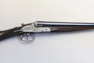 Cogswell & Harrison Boxlock Side by Side, 12 Ga, 27.5