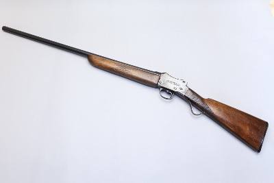 W W Greener GP 12GA Single barrel - Take Down version - a classic with Martini Action