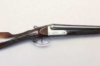 E Roberts SXS Side by Side Boxlock 12 Ga 30