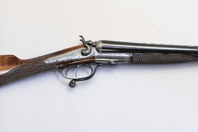 William Evans (from Purdeys), Antique Hammergun, 12 Ga, 27.5