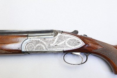 Emilio Rizzini Over/Under Sideplate, 12 Ga, 28