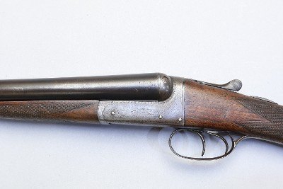 W.R. Pape Side by Side Boxlock, 12 Ga, 30