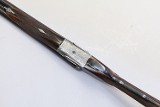 H. J. Hussey Imperial Ejector Sidelock Side by Side, 12 Ga, 28