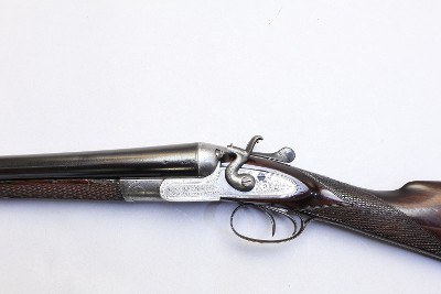 W. J. Jeffery & Co Top Lever Hammergun, 12 Ga, 30