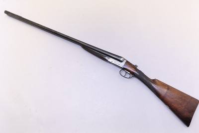 H. Atkinson Boxlock Ejector Side by Side, 12 Ga, 30