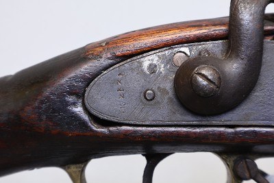 Muzzle loading Percussion rifle - likely converted - no makers name - Image 5 of 8