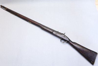 Muzzle loading Percussion rifle - likely converted - no makers name - Image 6 of 8