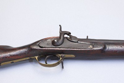 Muzzle loading Percussion rifle - likely converted - no makers name - Image 8 of 8