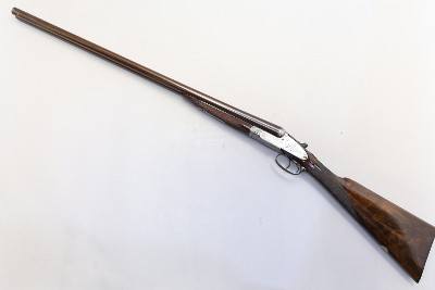 Antique Thomas Bland Sideplate Side by Side, 12 Ga 30.25
