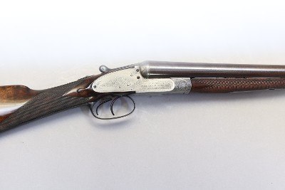 Antique Thomas Bland Sideplate Side by Side, 12 Ga 30.25