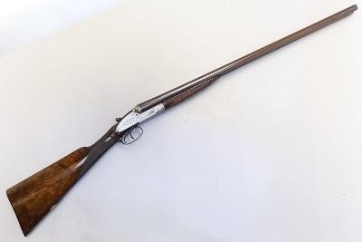 Antique Thomas Bland Sideplate Side by Side, 12 Ga 30.25