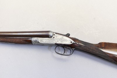 Antique Thomas Bland Sideplate Side by Side, 12 Ga 30.25