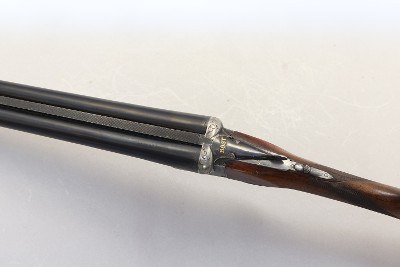 J. Hore Side by Side Boxlock, 12 Ga, 27.75