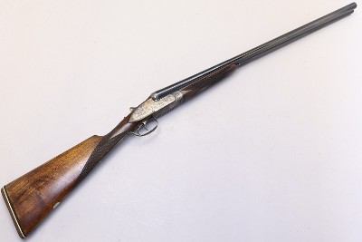 La Industrial Guipuzcoana (L.I.G) Sideplate Side by Side, 12 Ga, 27.5