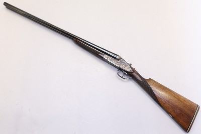La Industrial Guipuzcoana (L.I.G) Sideplate Side by Side, 12 Ga, 27.5