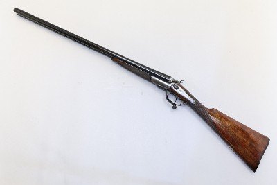 William Evans (from Purdeys), Antique Hammergun, 12 Ga, 27.5