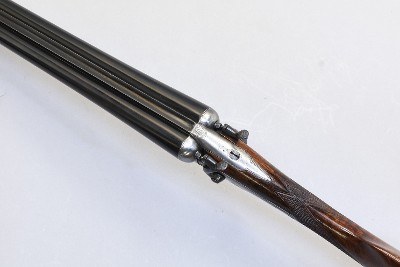 William Evans (from Purdeys), Antique Hammergun, 12 Ga, 27.5