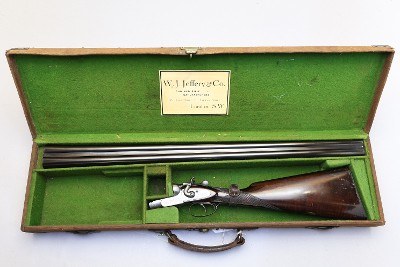 W. J. Jeffery & Co Top Lever Hammergun, 12 Ga, 30