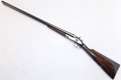 W. J. Jeffery & Co Top Lever Hammergun, 12 Ga, 30