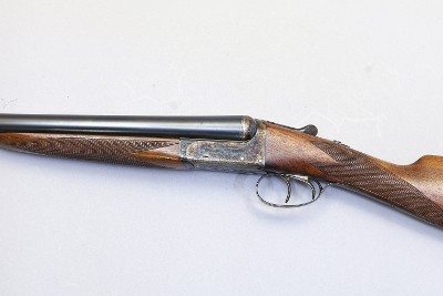 Webley & Scott Boxlock Ejector Side by Side, 12 Ga, 28