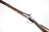 14Ga. Damascus SXS Muzzleloading Hammergun - Image 1 of 11