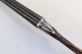 H. J. Hussey Imperial Ejector Sidelock Side by Side, 12 Ga, 28