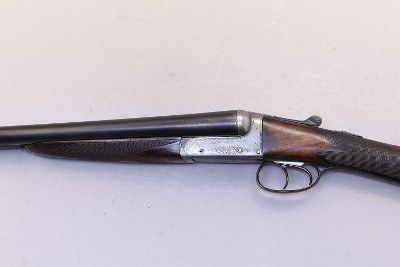 H. Atkinson Boxlock Ejector Side by Side, 12 Ga, 30