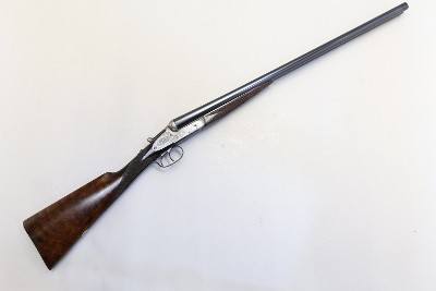 Cogswell & Harrison Boxlock Side by Side, 12 Ga, 27.5