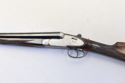 Arrieta Gunmark Crown Sabel Detachable Sidelock, 12 Ga, 26.75