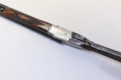 Arrieta Gunmark Crown Sabel Detachable Sidelock, 12 Ga, 26.75