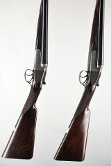 Composed Pair Westley Richards 12 Ga Boxlock Ejector, 28