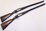 Composed Pair Westley Richards 12 Ga Boxlock Ejector, 28
