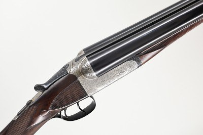 Composed Pair Westley Richards 12 Ga Boxlock Ejector, 28
