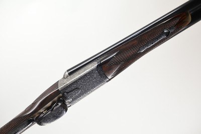 Composed Pair Westley Richards 12 Ga Boxlock Ejector, 28