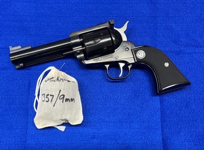 New Model Ruger Blackhawk with 357 Magnum and 9mm Cylinders - Image 6 of 13