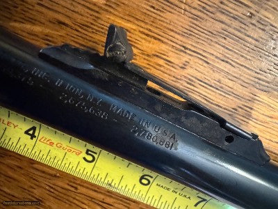 Remington 870 STD WT 20 Smooth Bore Slug Barrel 20” Long