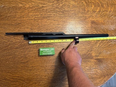 Remington 870 12 Ga Smooth Bore Rem Choke Cantilever W/Rings 3” Shells