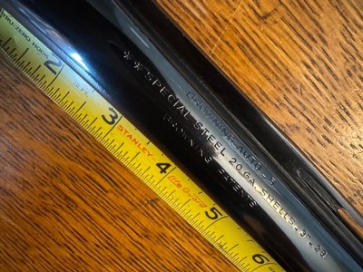 Browning a5 20 Ga Mag 28” Mod Vent Rib 3” Shells Belgium