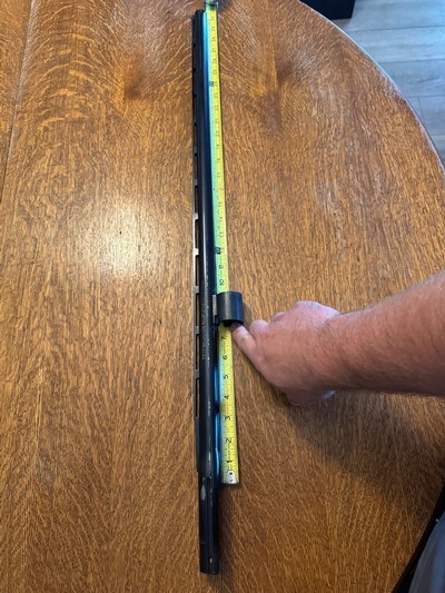 Remington 1100 Left Hand 12 Ga Step Rib Rem Choke Target 30” Long