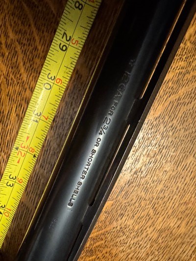 Remington 870 Wingmaster 12 Ga 34” Vent Rib Fixed Full 2 3/4” Shells - Image 17 of 20