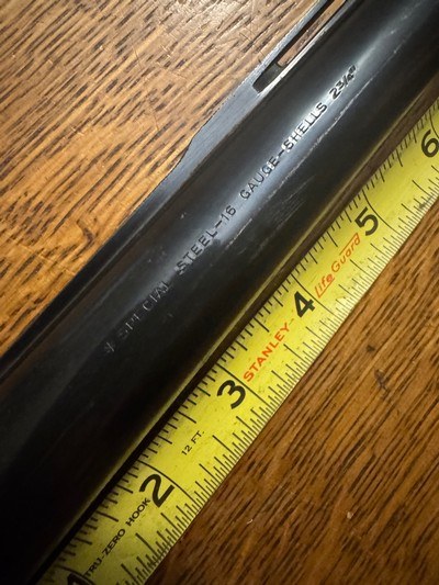 Browning a5 Sweet 16 28” Vent Rib 2 3/4” Shells Belgium Fixed Full - Image 4 of 20