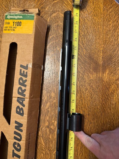 Remington 1100 12 Ga Magnum 26” Vent Rib Rem Choke 3” Shells - Image 8 of 15