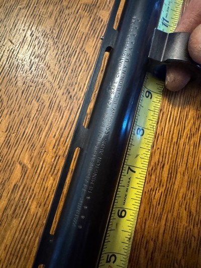 Remington 870 Special Field 12 Ga 21” Vent Rib Fixed Full - Image 6 of 18