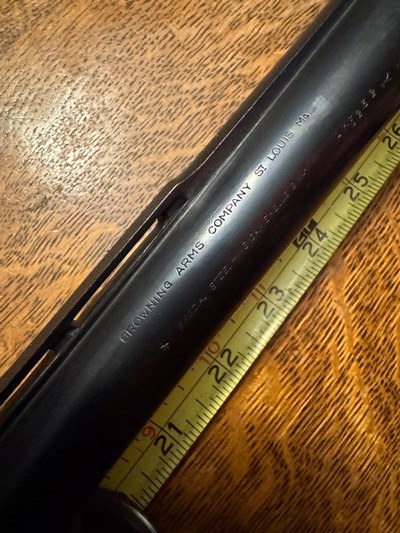 Browning a5 12 Ga 28” Vent Rib Full 2 3/4” Shells Belgium - Image 14 of 20